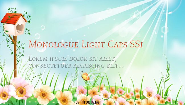 Monologue Light Caps SSi example